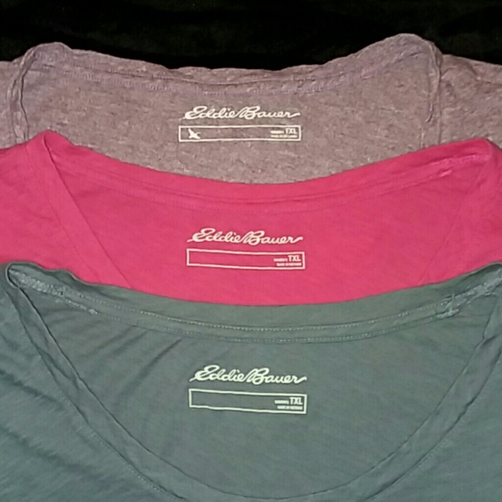 Lot of 3 Eddie Bauer T-Shirts